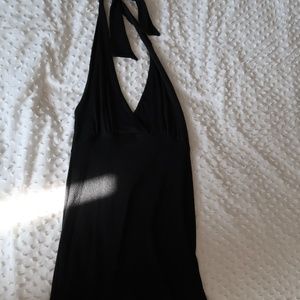 Michael Stars Black Halter Dress